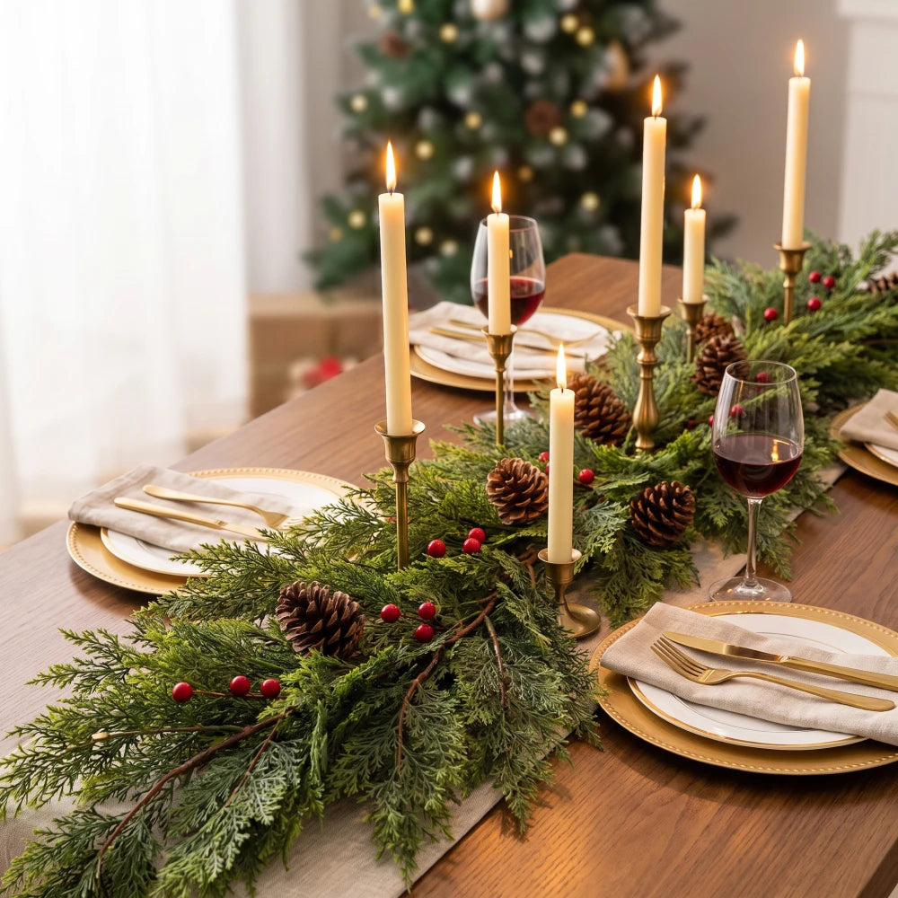 HollyCharm® 6ft Cedar Garlands