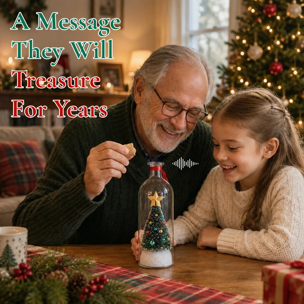 HollyCharm® Record-a-Message Christmas Tree
