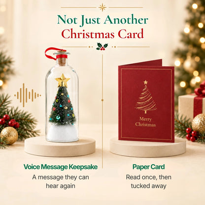 HollyCharm® Record-a-Message Christmas Tree