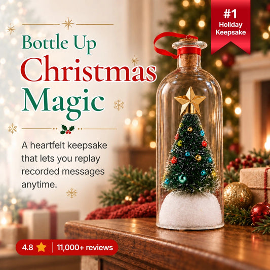 HollyCharm® Record-a-Message Christmas Tree